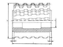 Hobs for gear belt pulley with spacing in mm according to DIN 7721
