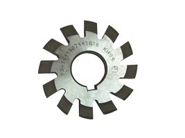 Cutters for roller chain sprockets according to DIN 8196